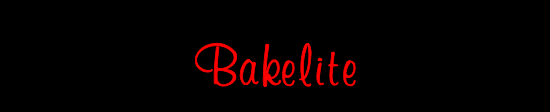 Vintage Bakelite]