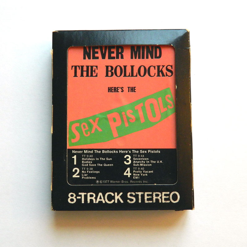 vintage Sex Pistols 8 track