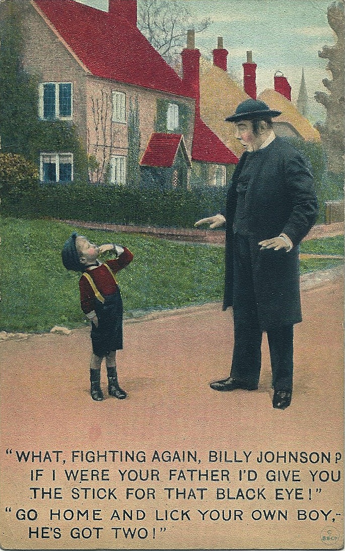 antique postcard