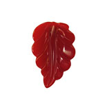 red bakelite clip
