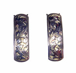 vintage sterling silver barettes