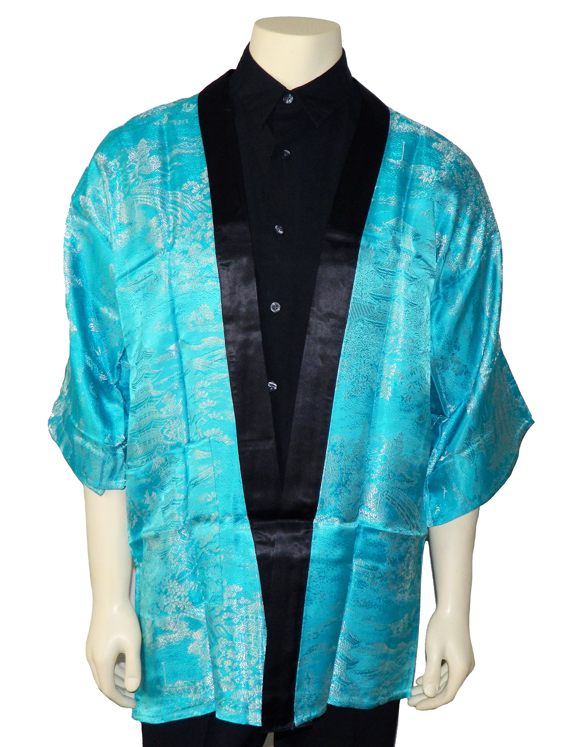 Vintage Kimono style smoking jacket