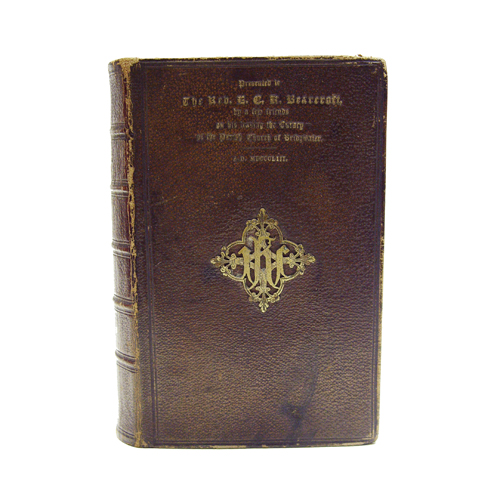 Antique prayer book