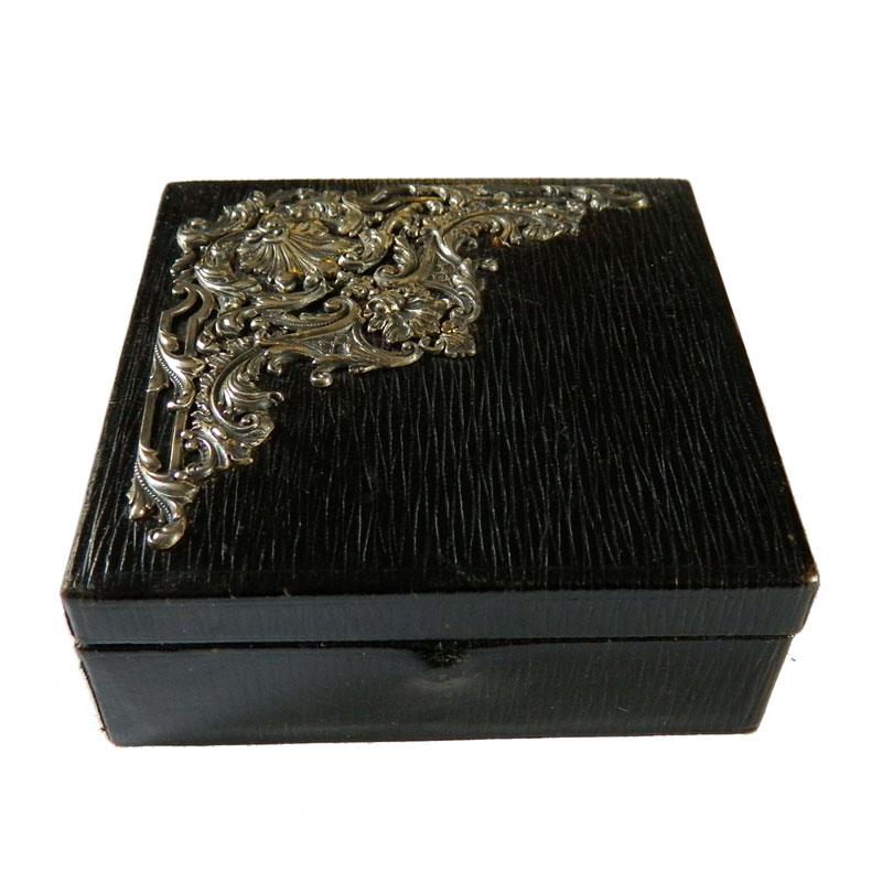 Antique art nouveau jewelry box