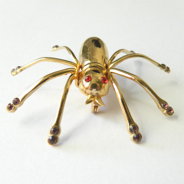 Coro spider brooch