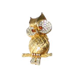 Panetta owl brooch