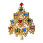 Eisenberg Christmas tree brooch