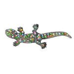 gecko brooch