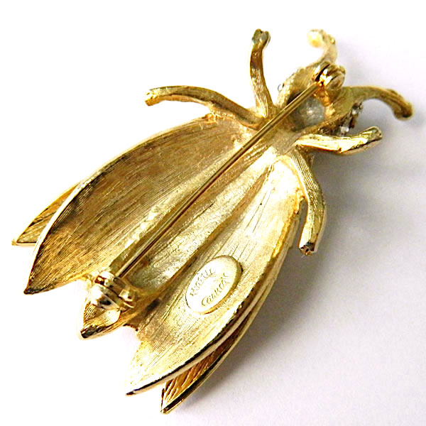Hattie Carnegie insect brooch
