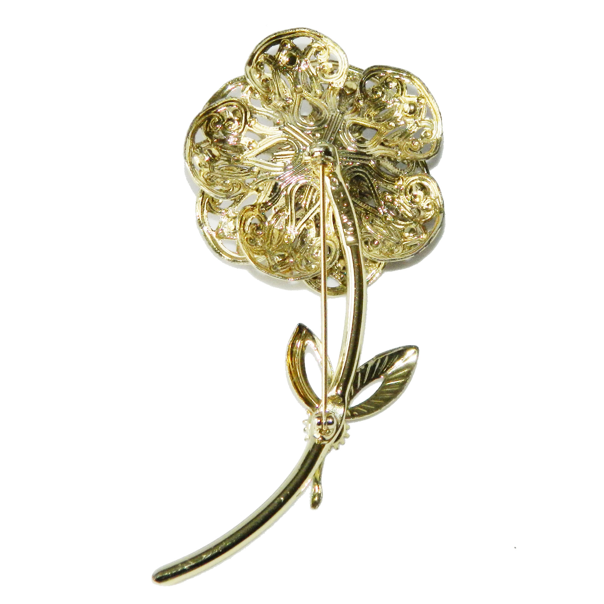 1960s Sarah Coventry flower brooch