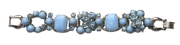vintage Julaina rhinestone bracelet