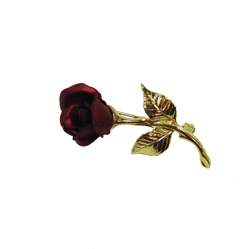 Vintage rose brooch