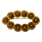 vintage 1930's flower brooch