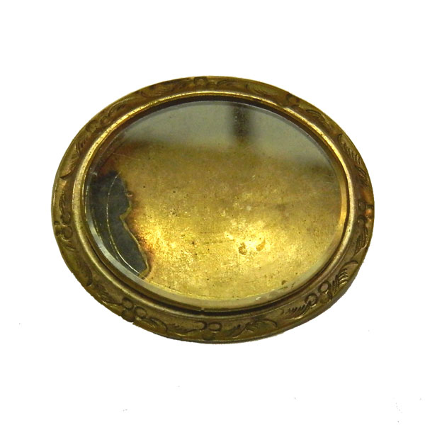Victorian locket brooch