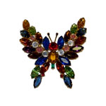Sarah Coventry butterfly brooch