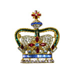 Bellini crown brooch