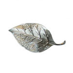 vintage Trifari silver leaf brooch