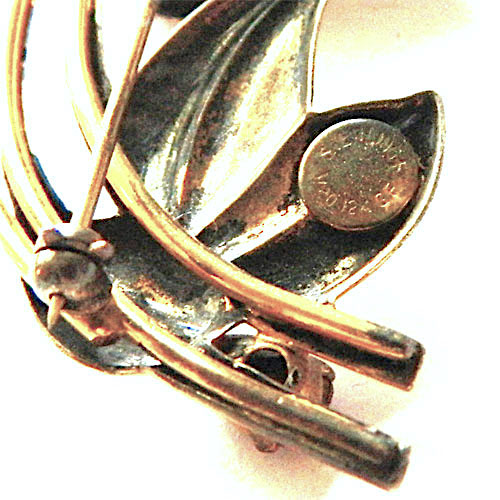 1940's sterling silver brooch