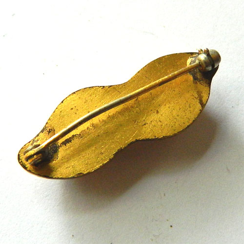 1920's peanut brooch