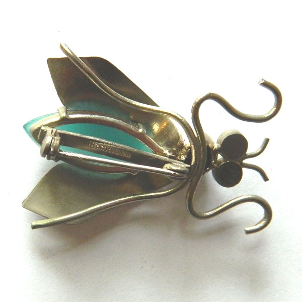 Vintage insect brooch