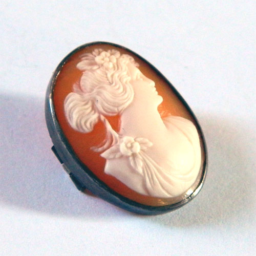 antique cameo brooch