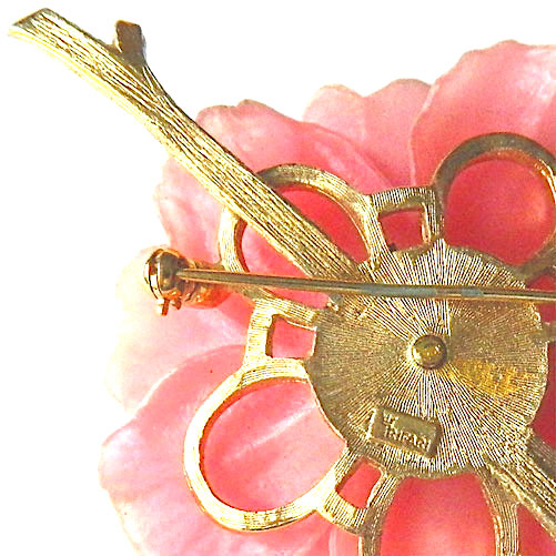Trifari flower brooch