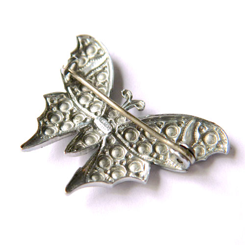 Czechoslovakian butterfly brooch