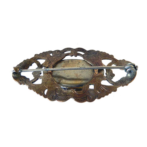 Antique Art Nouveau Snake Brooch