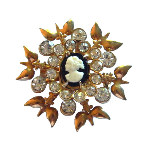1950's snowflake pin