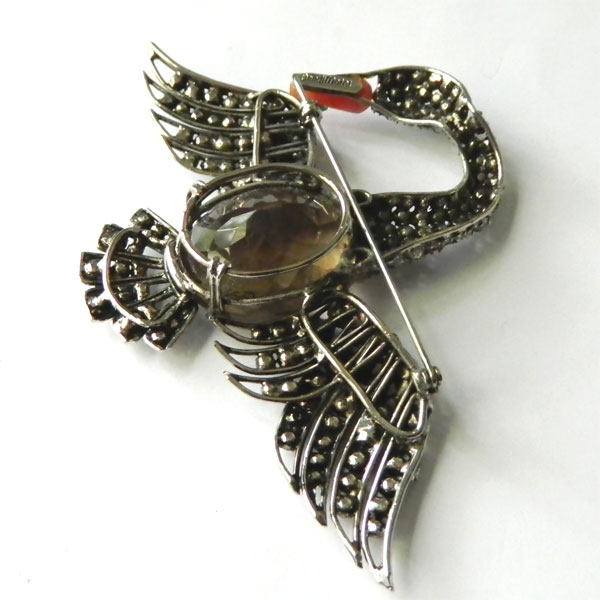 Iradj Moini bird brooch