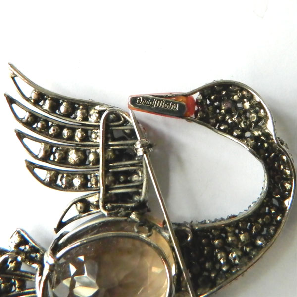 Iradj Moini bird brooch