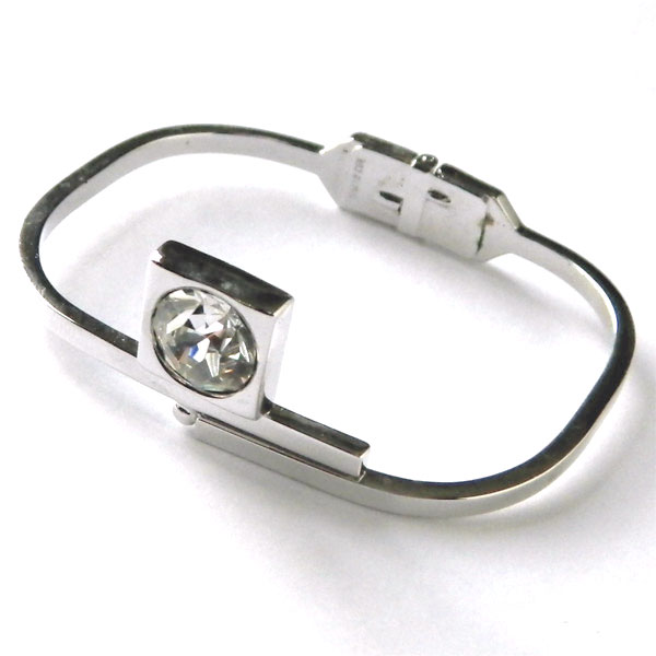 Chrome bangle bracelet