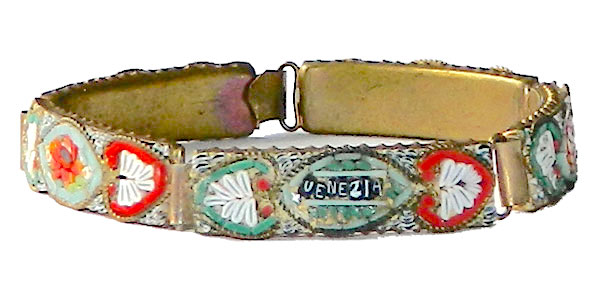 Italian micromosaic bracelet