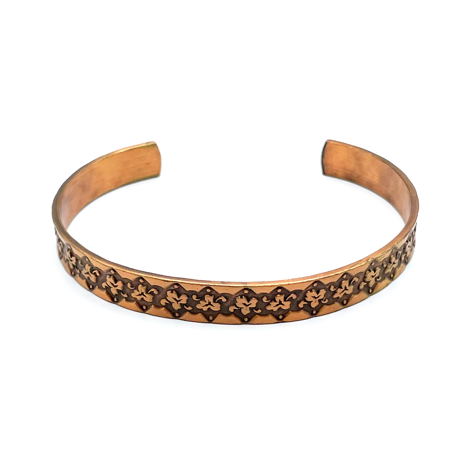 solid copper cuff bracelet