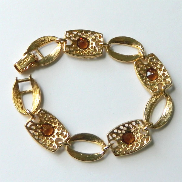Sarah Coventry rhinestone bracelet