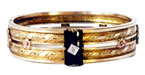 PS Co gold filled bangle
