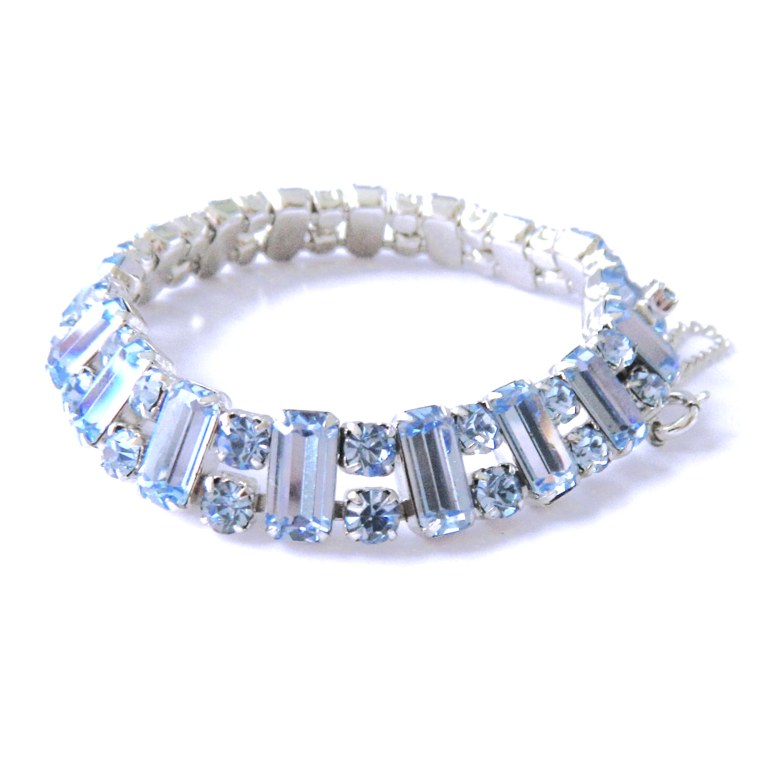 Weiss Art Deco rhinestone bracelet