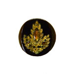 vintage carved bakelite button