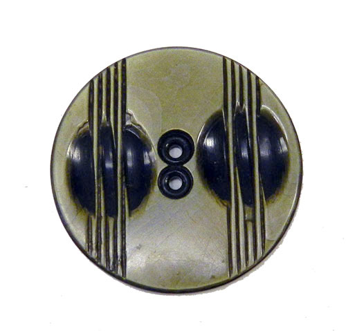 Vintage 1930's celluloid art deco button