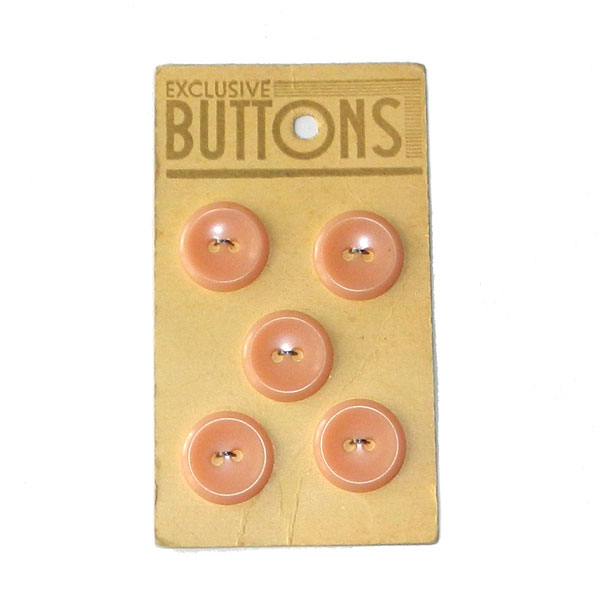 1930's square bakelite coat buttons