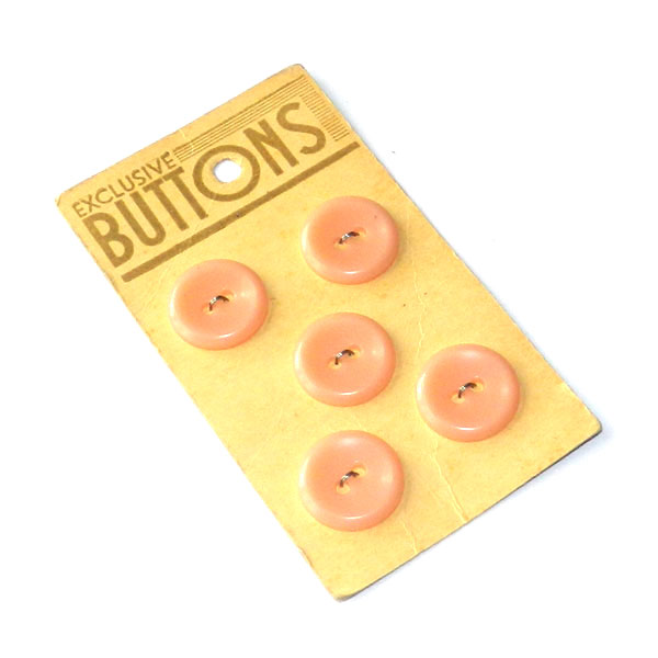 vintage pink buttons