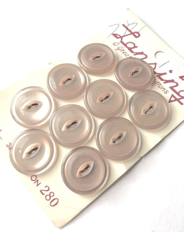 1960s plastic buttons