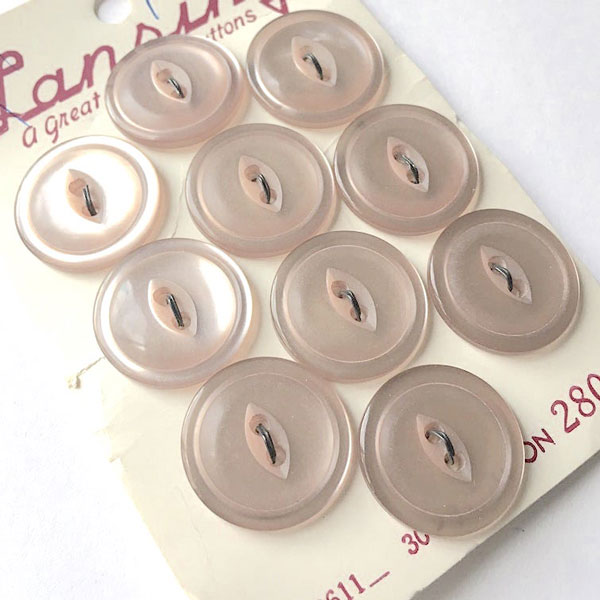 1960s plastic buttons