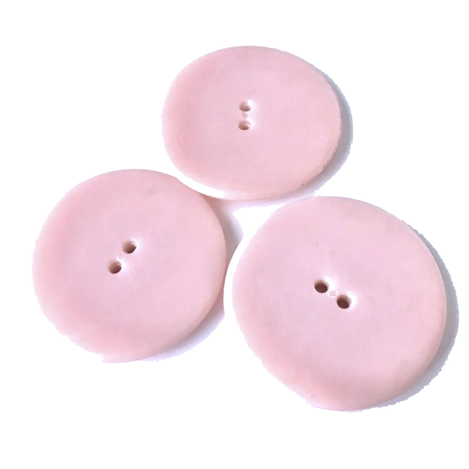 1930s pink coat buttons