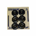 vintage octagonal bakelite buttons