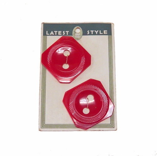 1930's large bakelite buttons