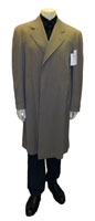 vintage 1940's gabardine overcoat