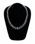 Vintage lead crystal necklace