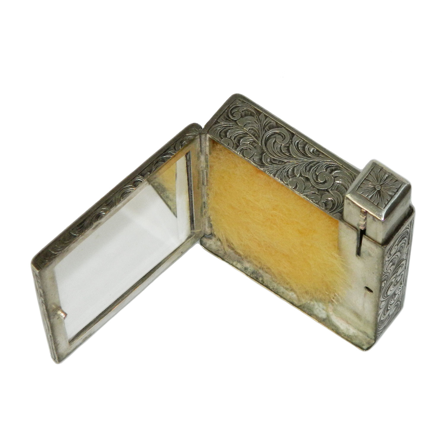 Italian sterling silver compact