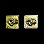 vintage knight cuff links